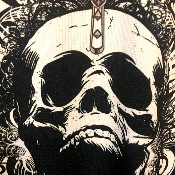 NWT Sold Out in America & Europe Fix Gear Skull Crossroad Cycling Jersey Sz.XL - Picture 7 of 9